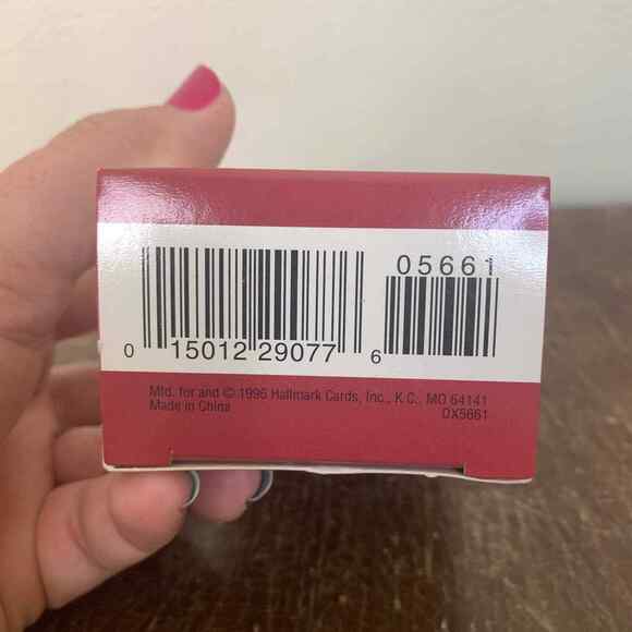 Hallmark Fabulous Decade Brass 1996 Fox handcrafted Keepsake Ornament New - Picture 3 of 4